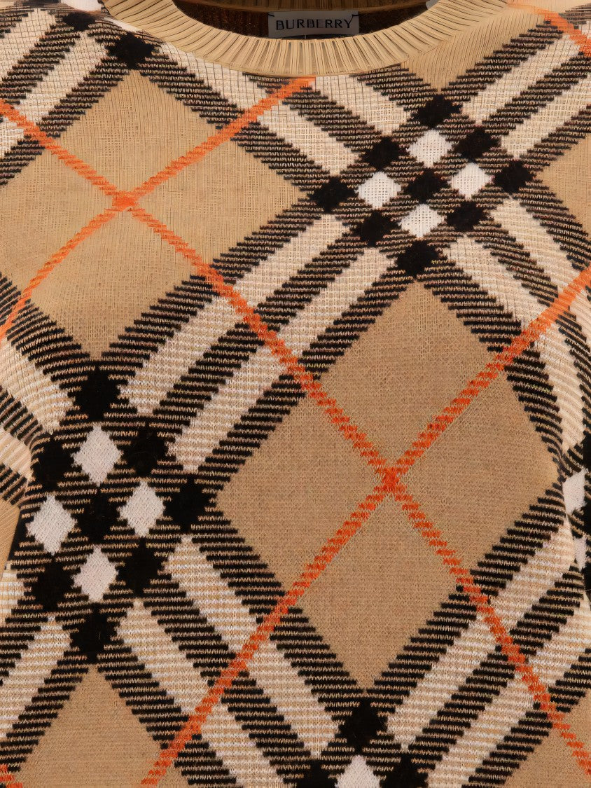 Burberry Classic Check Patterned Sweater
