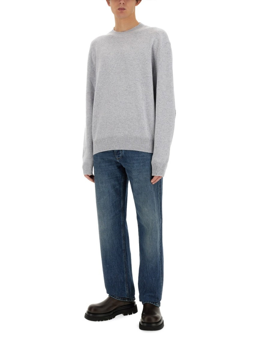 Bottega Veneta Cashmere Knit Sweater With Round Neckline