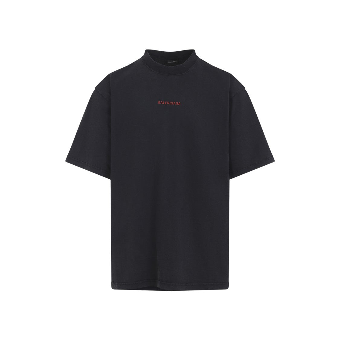 Balenciaga Black Oversized Short-Sleeve T-Shirt
