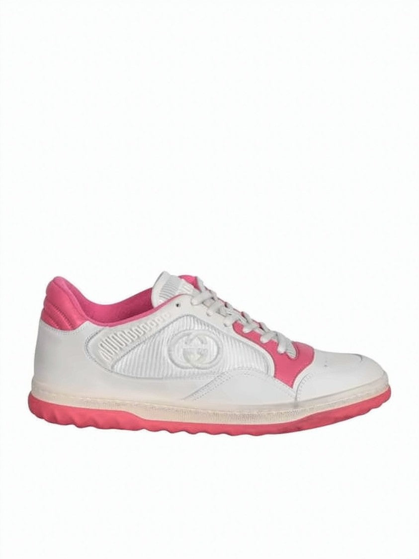 Gucci Low-Top Sneakers With Vibrant Accents And Textured Panels