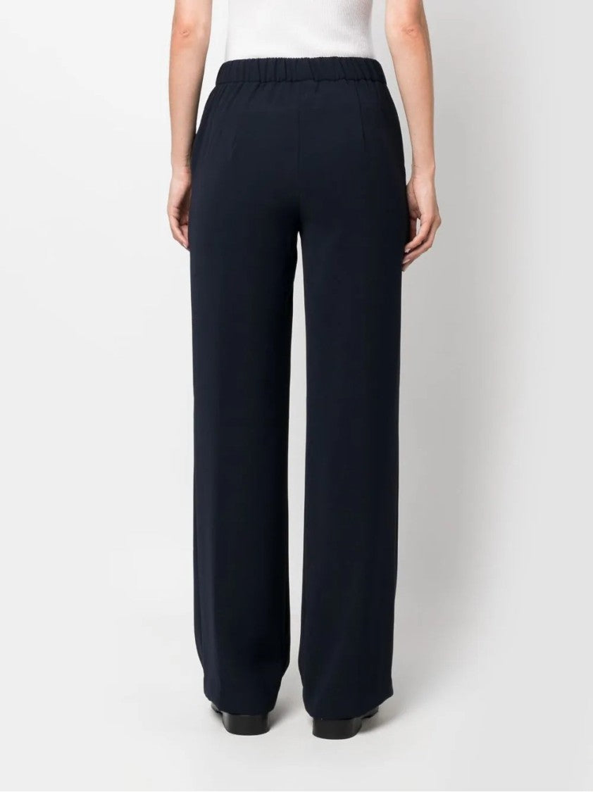 P.A.R.O.S.H. Wide-Leg Pants With Tailored Finish