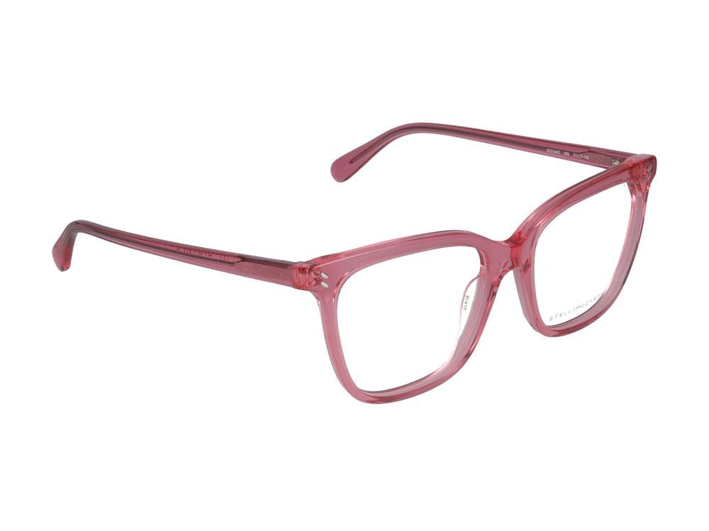 Stella Mccartney Eyeglasses Sc0144o 005 Pink Pink Transparent 51/17/145