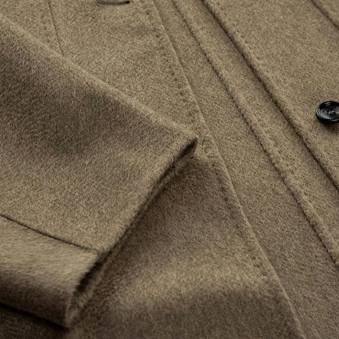 Max Mara Cashmere Short Coat With Belted Waist