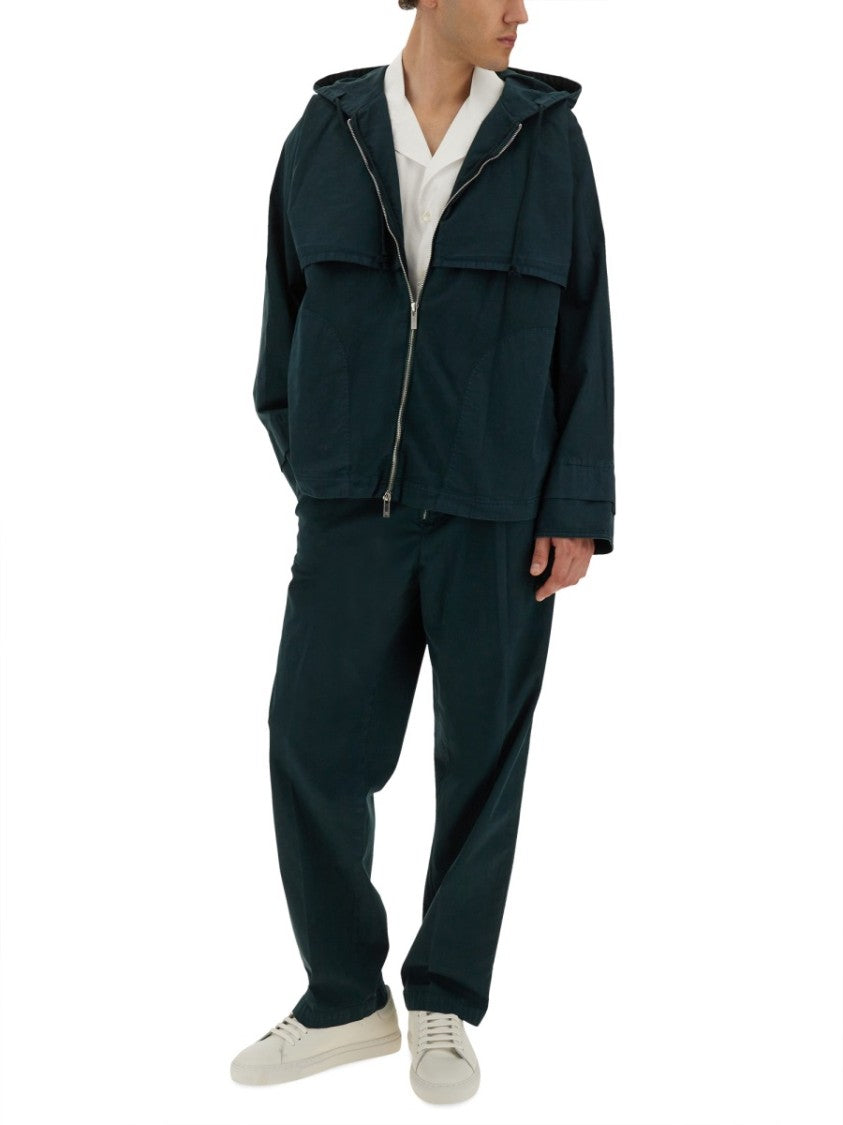 Helmut Lang High-Waisted Green Cargo Pants