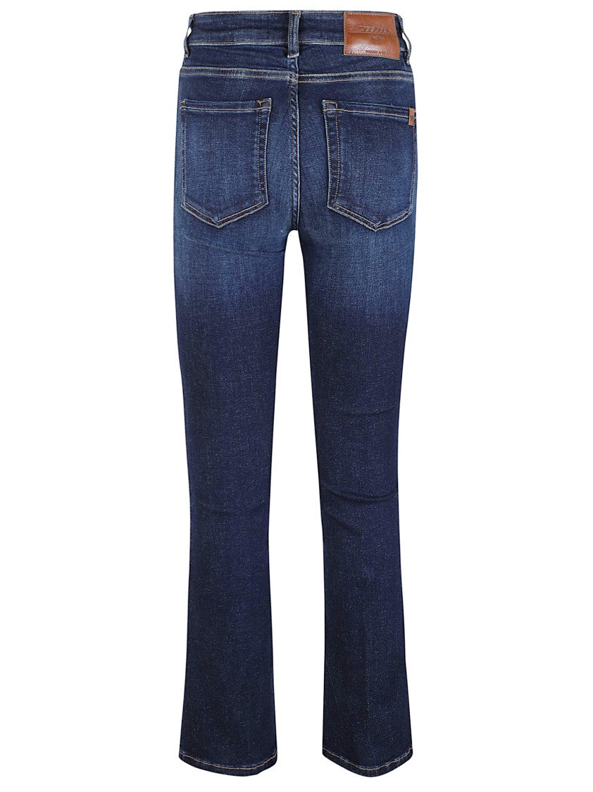 Max Mara Classic Straight-Leg Jeans In Rich Deep Blue