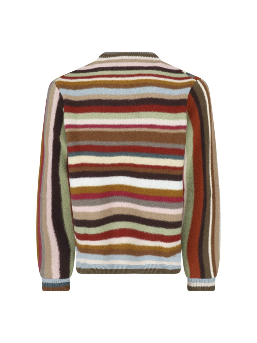 Paul Smith Multicolor Artist Stripe Merino Wool Sweater