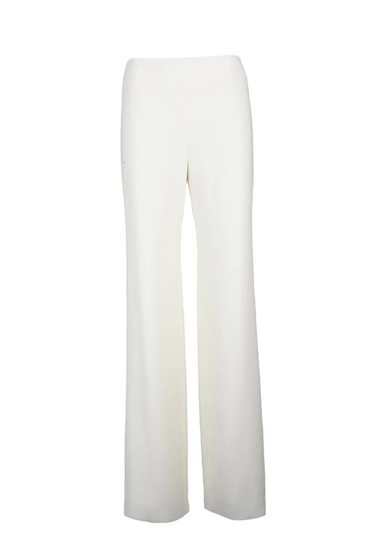 Emporio Armani Wide-Leg Pants - White