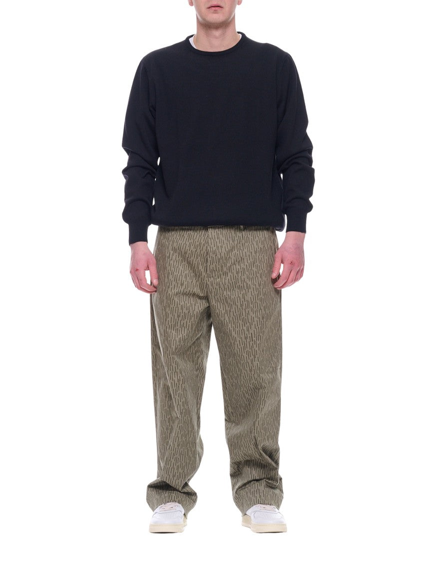Nine In The Morning Overcarrot Cotton Pants