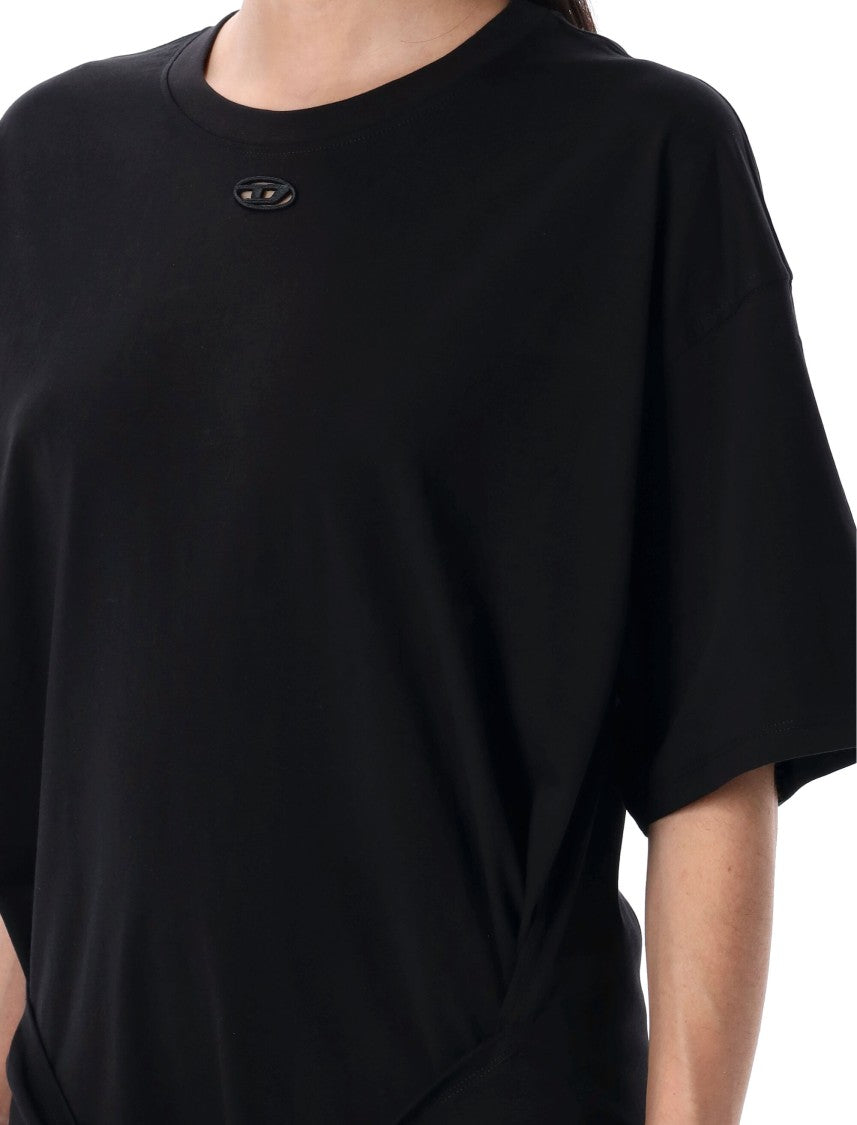 Diesel D-Eivor Cotton T-Shirt Dress