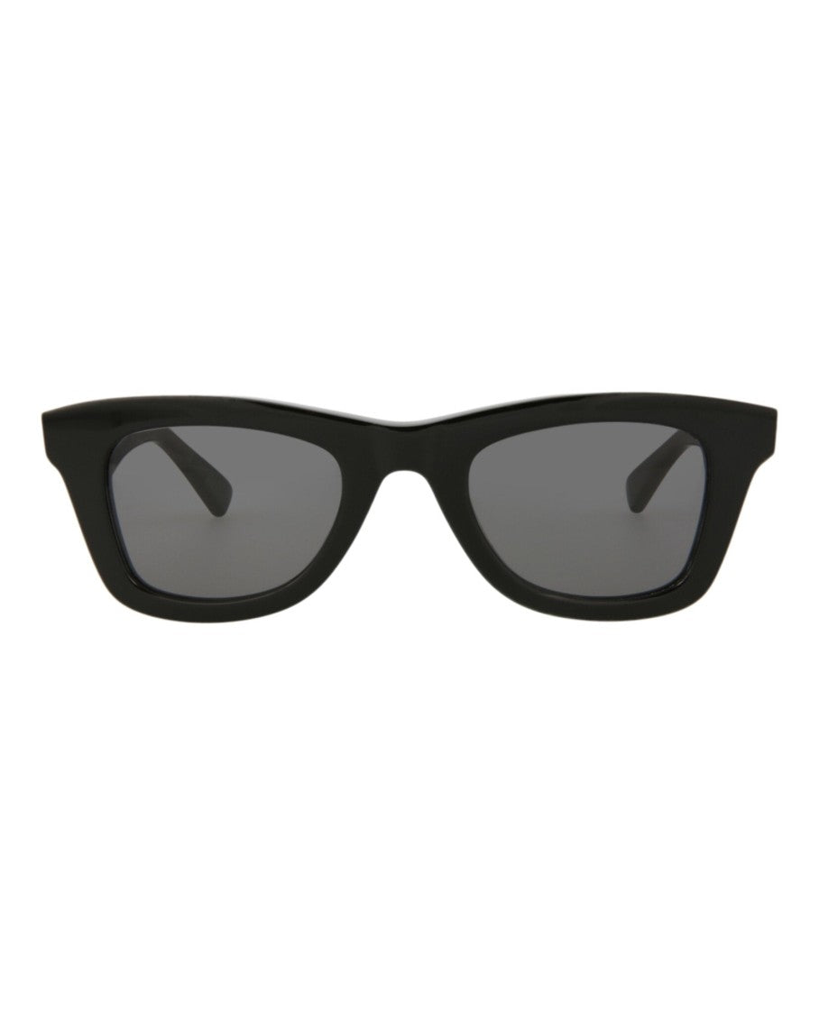 Bottega Veneta Square-Frame Acetate Sunglasses With Saddle Nose Bridge