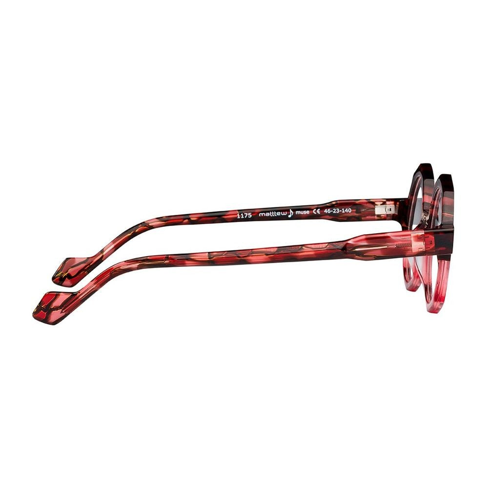 Matttew Muse Rounded Hexagonal Tortoiseshell Acetate Glasses