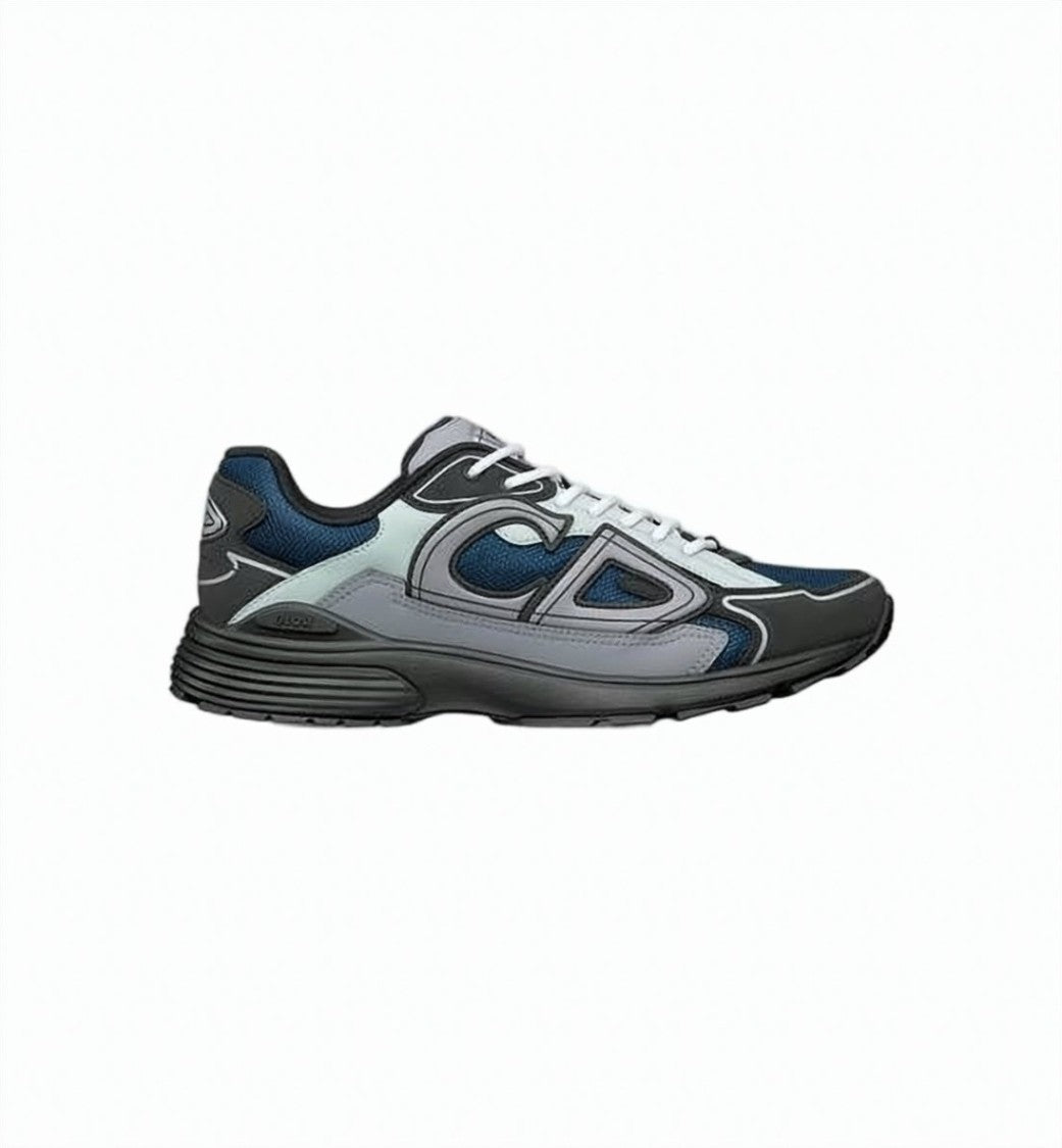 Dior Layered Blue Sneaker With Dynamic Silhouette