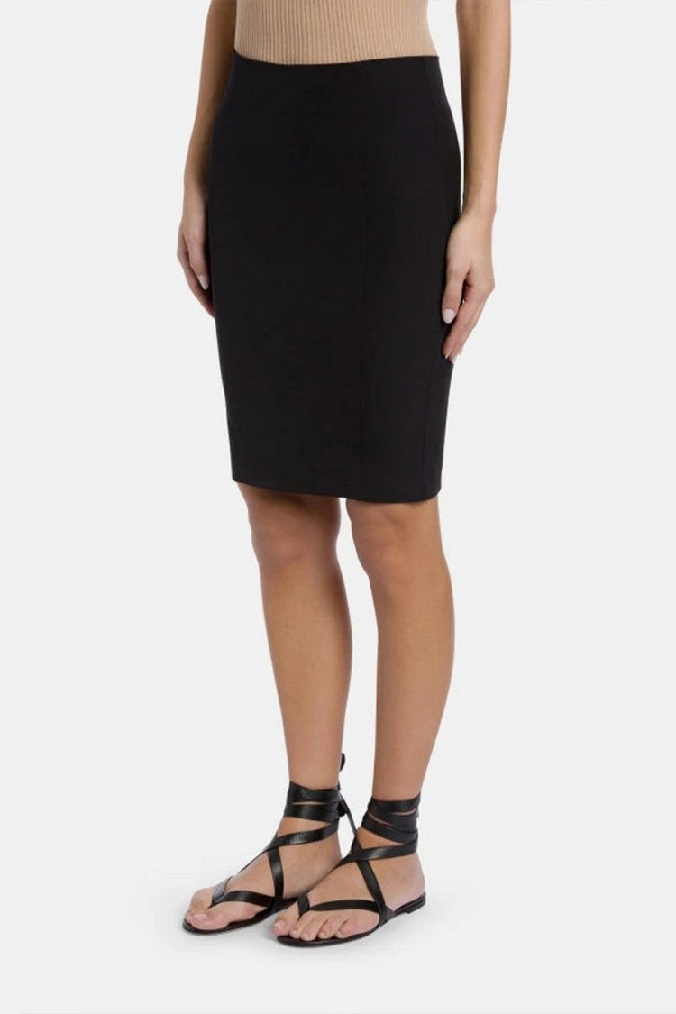 Dondup Black Pencil Mini Skirt