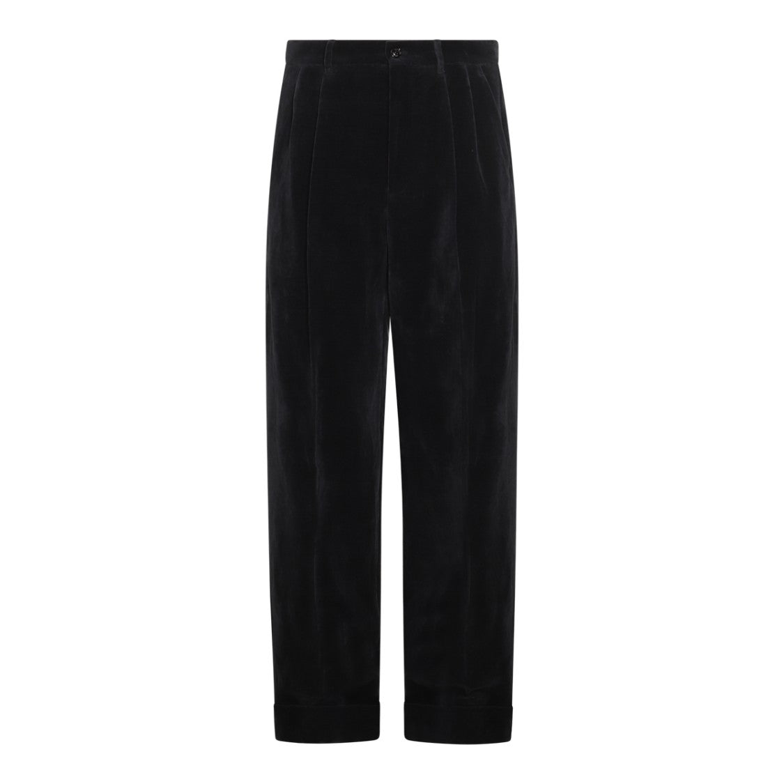 Valentino Dark Navy Velvet Pants