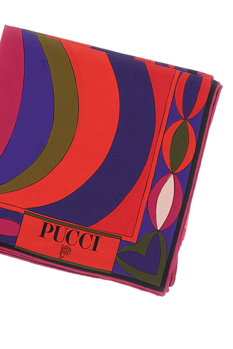 Emilio Pucci Multicolored Patterned Scarf