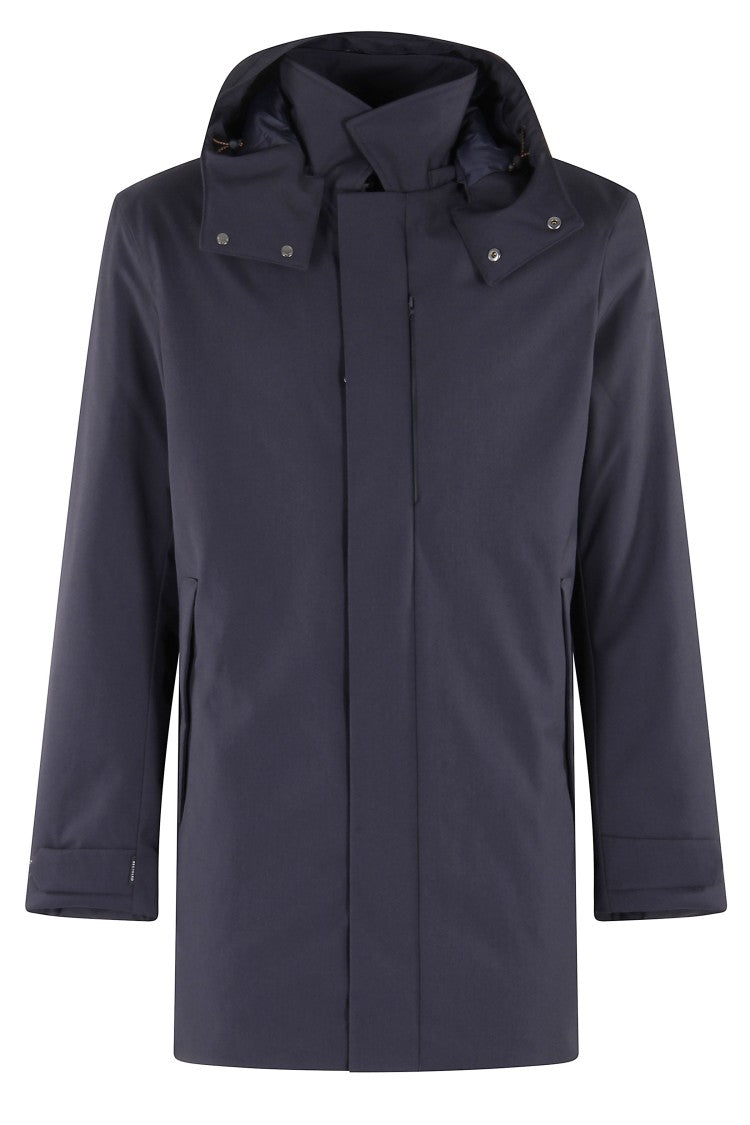 Save The Duck Hooded Jacket With Central Zipper