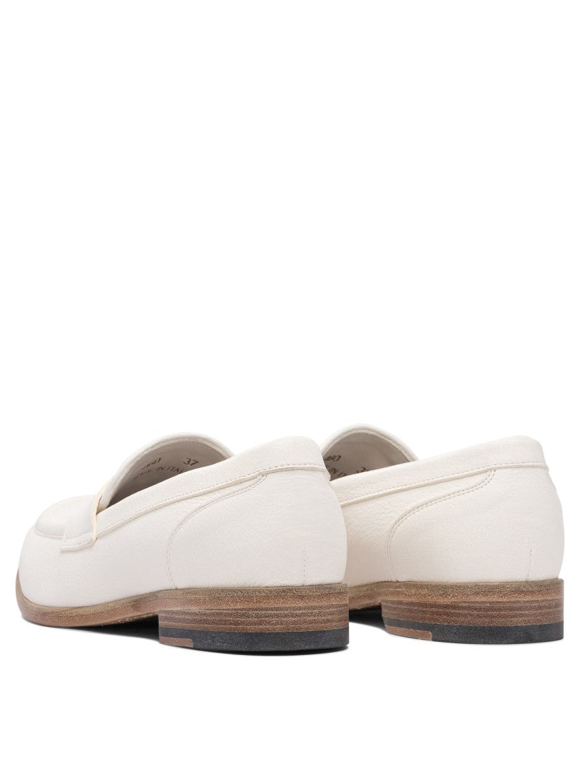 Sturlini Leather Loafers With Subtle Stitched Detail