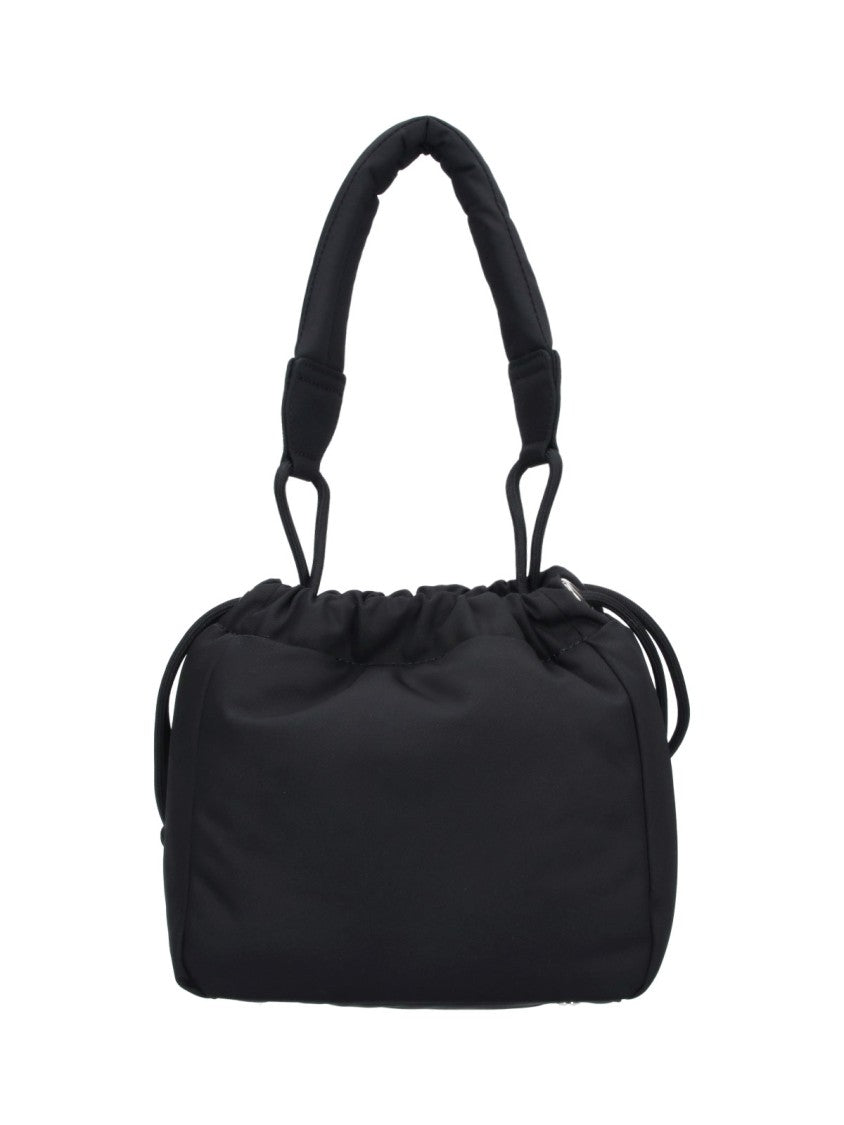 Vivienne Westwood Black Orb Small Fabric Bucket Bag