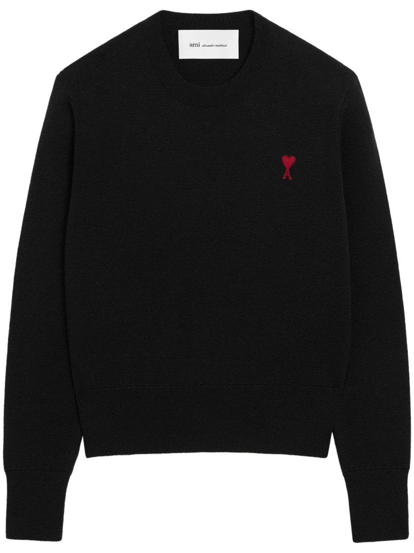 Ami Paris Quota Ami De Coeur Crewneck Sweater