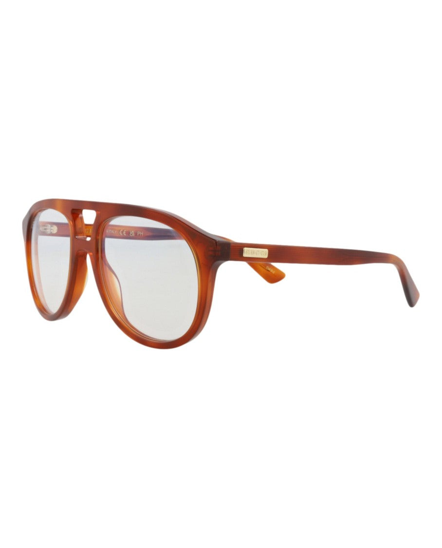 Gucci Photochromic Aviator-Frame Recycled Acetate Sunglasses
