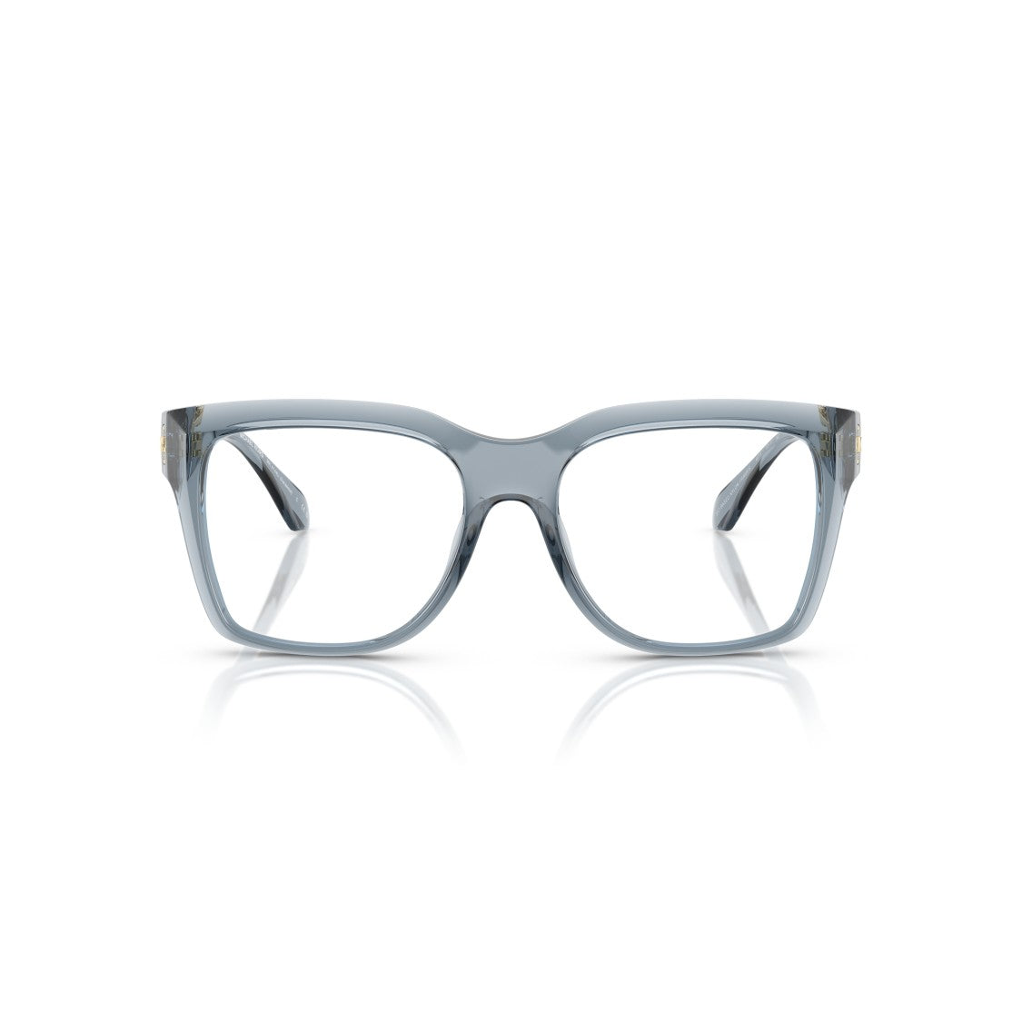 Michael Kors 0Mk4144u Oversized Square Grey Eyeglasses With Glossy Finish