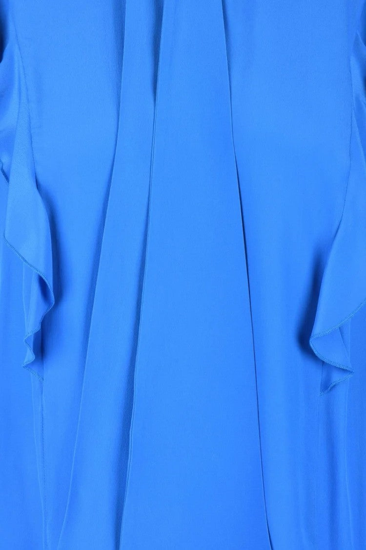 Dondup Fluid Royal Blue Blouse