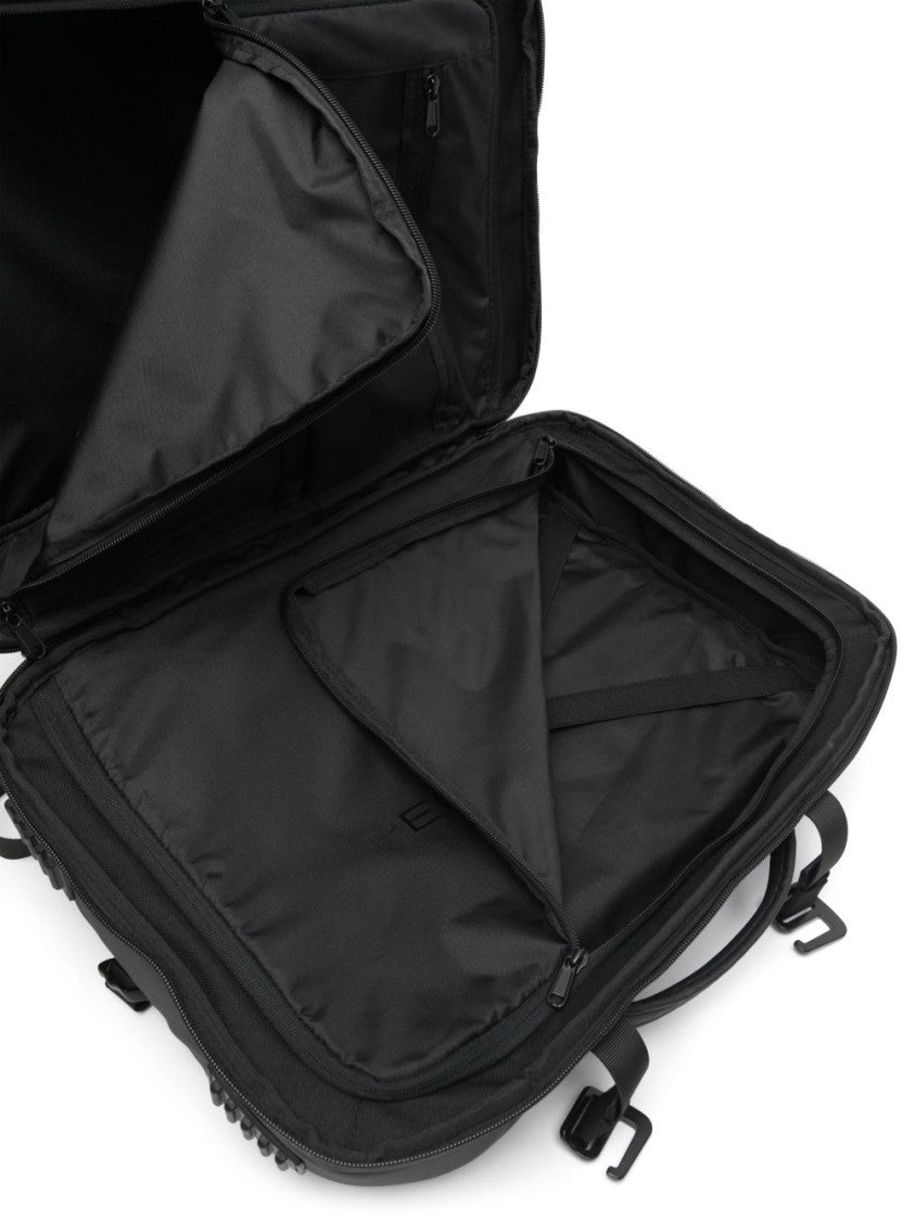 Peuterey Structured Black Bag With Minimalist Design