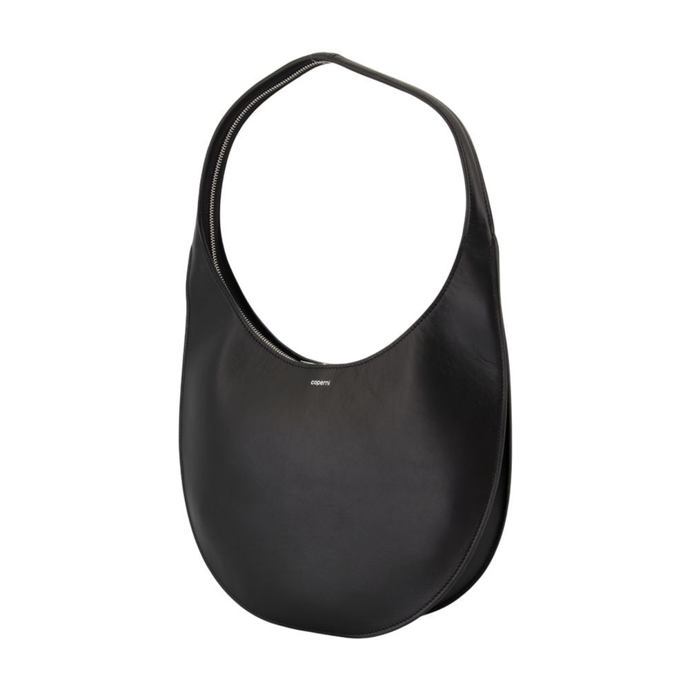 Coperni Rounded Medium Shoulder Bag In Smooth Calfskin Leather