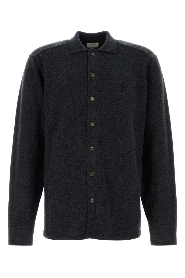 Le Kasha Midnight Blue Cashmere Minsk Shirt