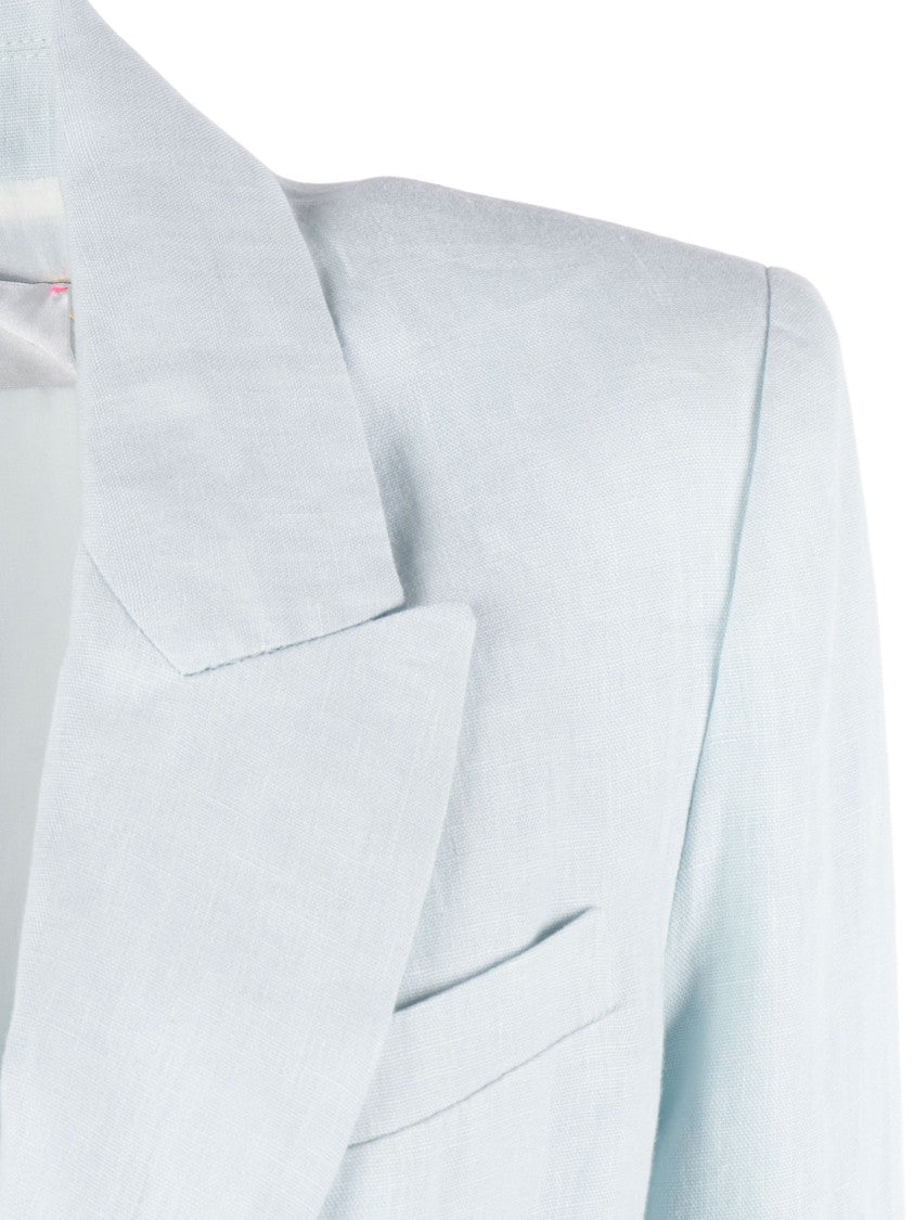 Forte Forte Tailored Linen Single Button Blazer
