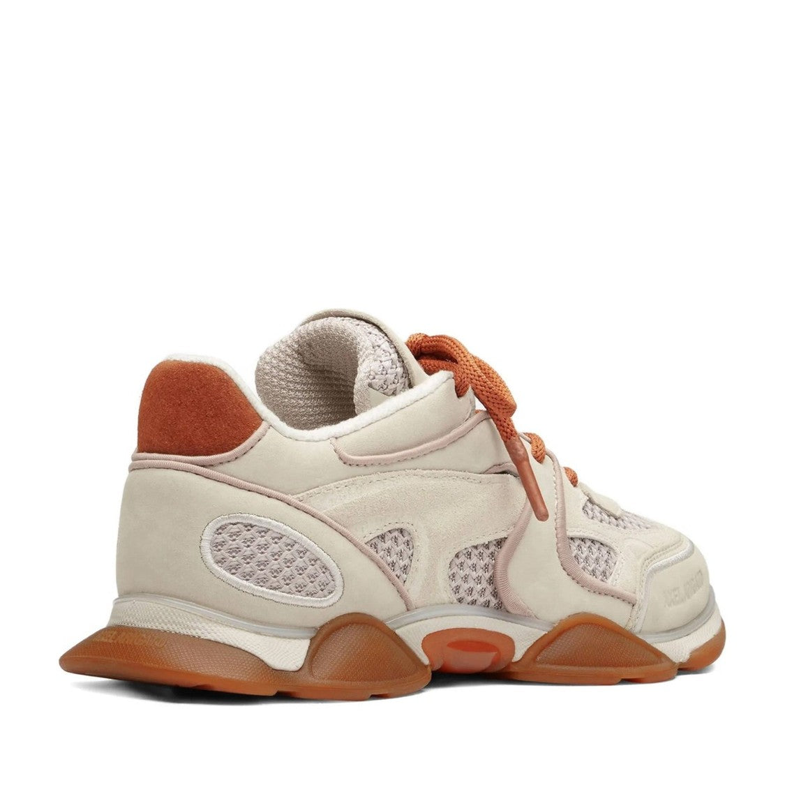 Axel Arigato Brown Eris Chunky Suede Mesh Sneakers