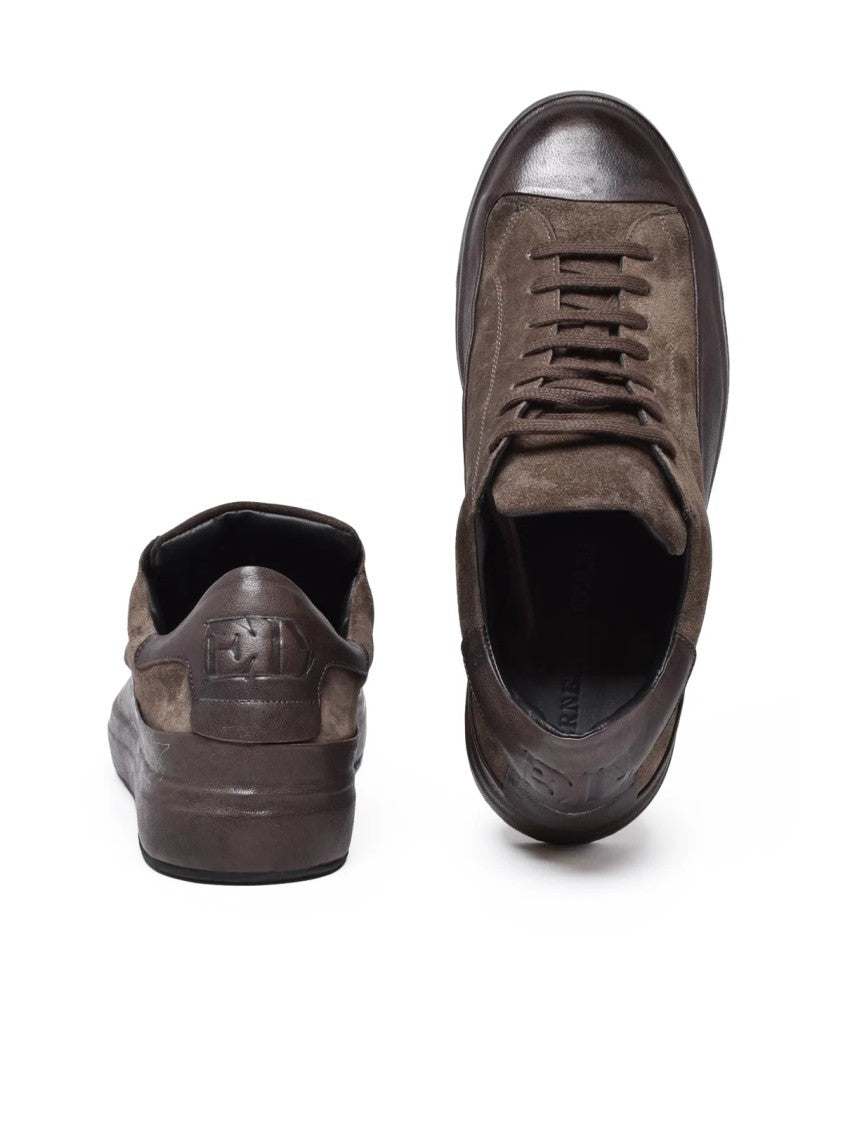 Ernesto Dolani Turquoise Suede Rubber Sneakers