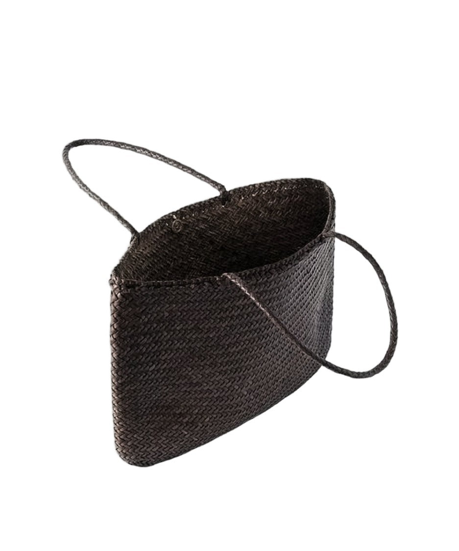 Dragon Diffusion Woven Buffalo Leather Shoulder Bag