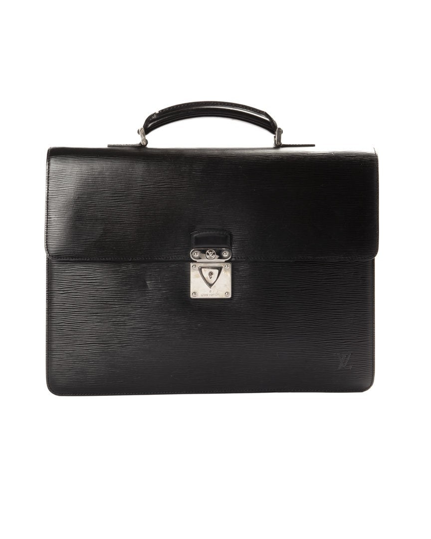 Louis Vuitton Mm Epi Document Holder Black