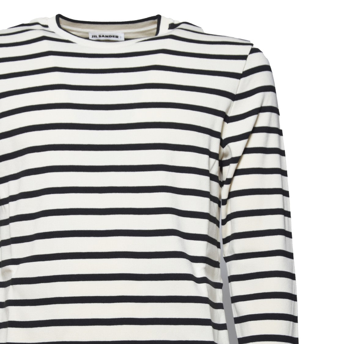 Jil Sander Classic Nautical-Inspired Stripe Knit Sweater