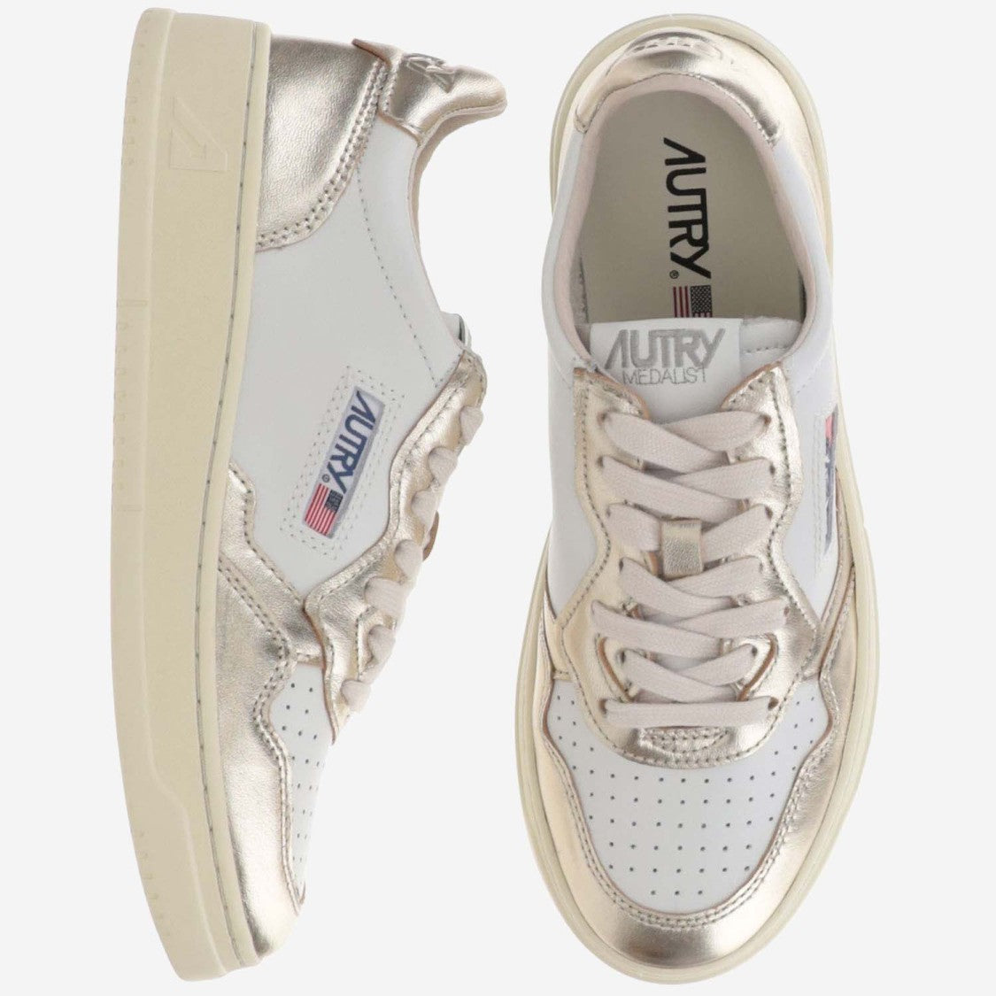 Autry Medalist Low Bicolor Sneakers