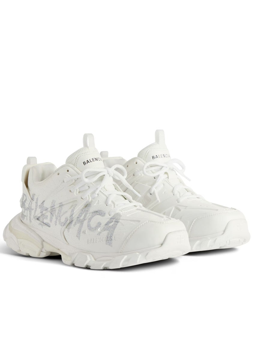 Balenciaga Neutral Track Embossed Chunky Sneakers