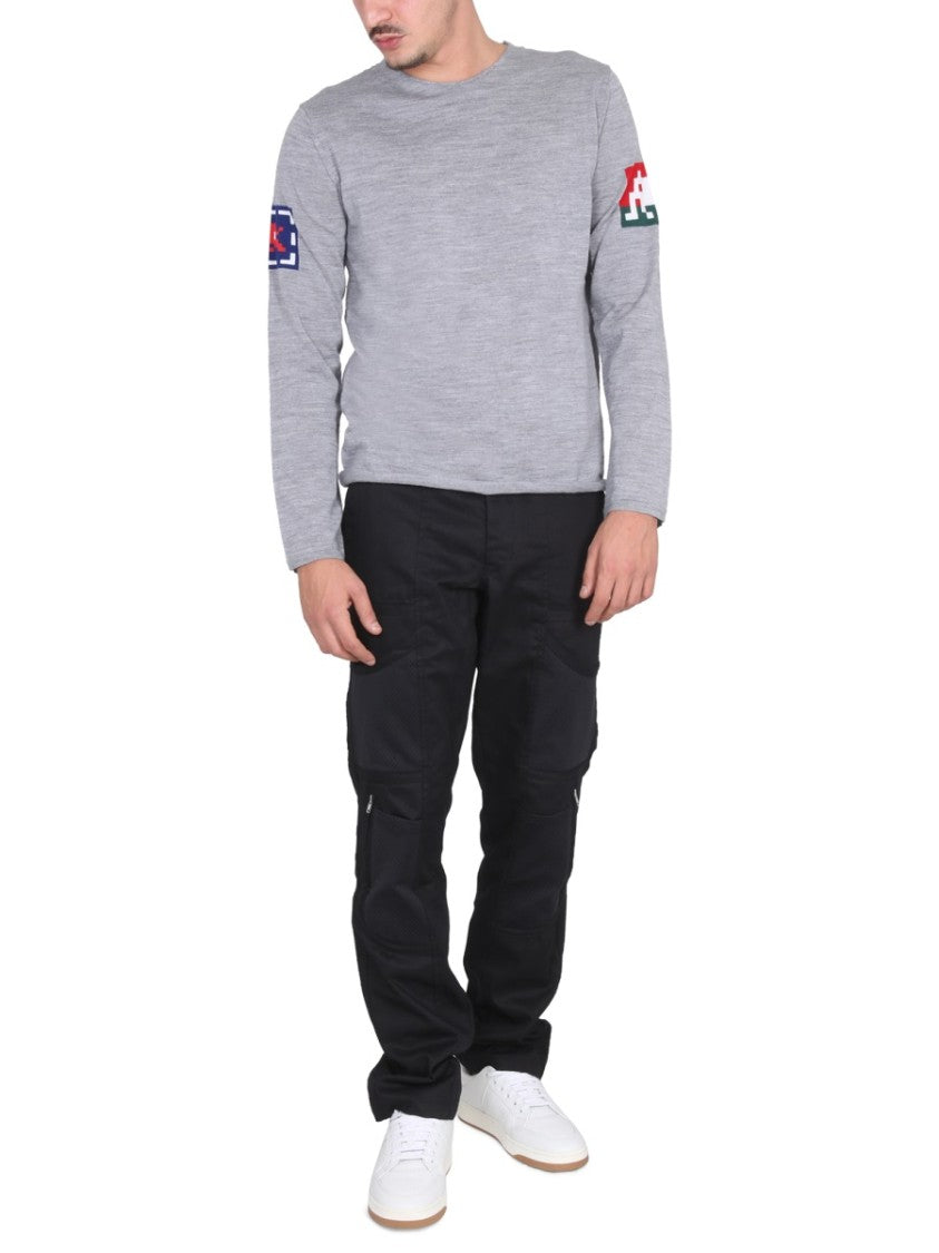 Comme Des Garçons Straight-Leg Cotton Pants