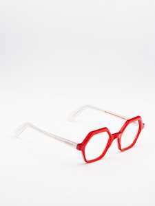 Moli@Limo Hexagonal Multicolor Optical Frames With International Fit