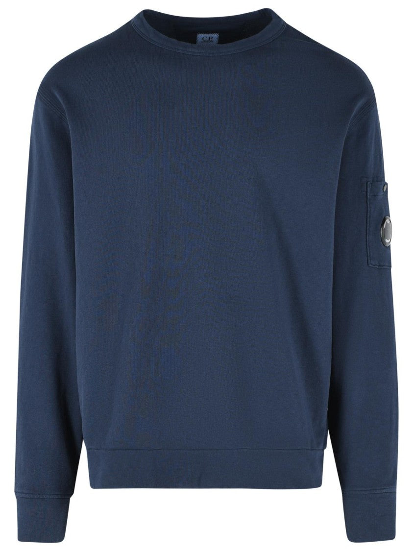 C.P. Company Blue Cotton Sweatshirt