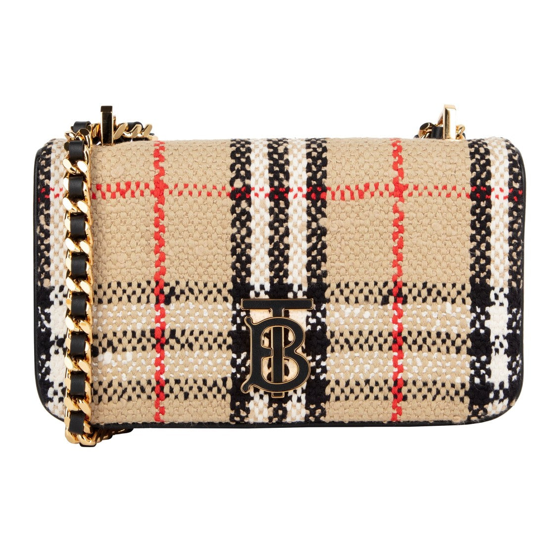 Burberry Lola Bag With Vintage-Check