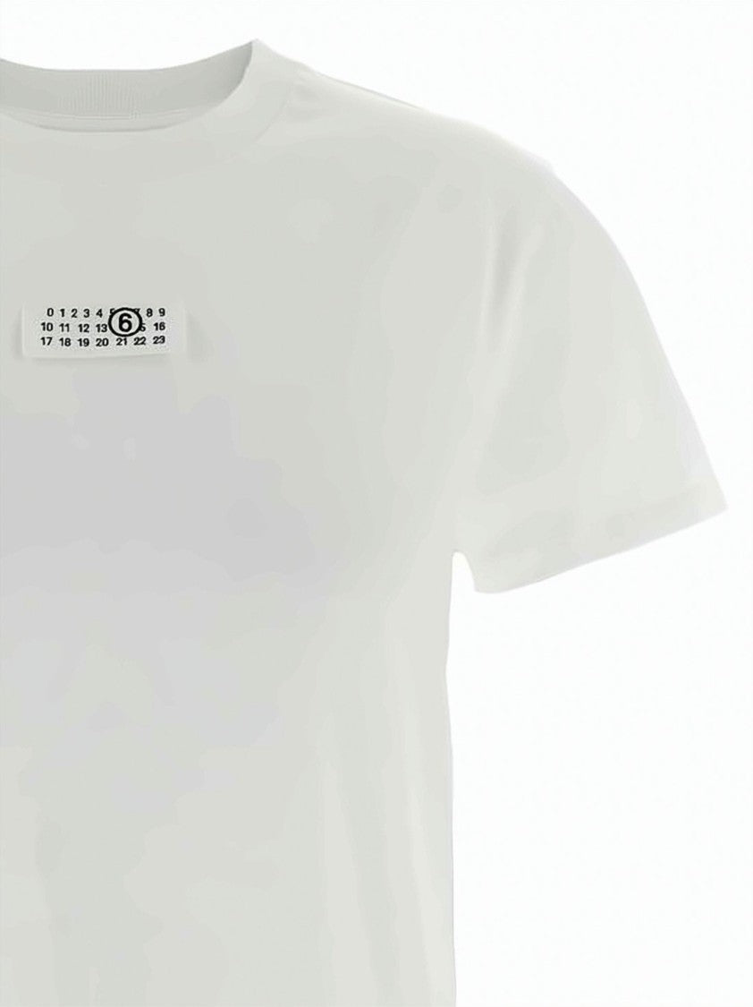 Mm6 By Maison Margiela Short-Sleeved Cotton Jersey T-Shirt