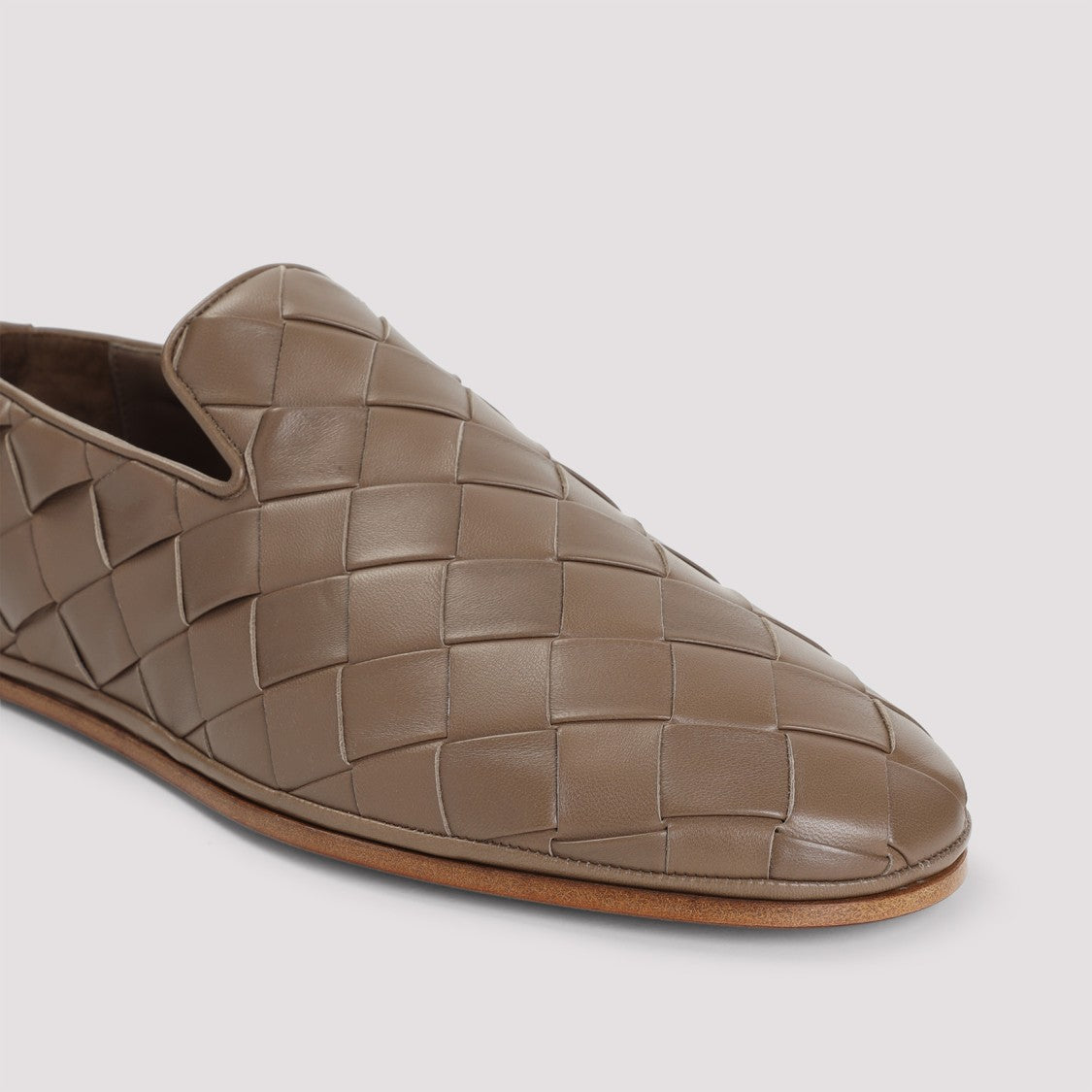 Bottega Veneta Pinecone Nappa Leather Sunday Slippers