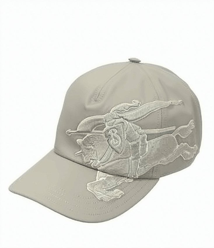 Burberry Structured Cotton Baseball Cap