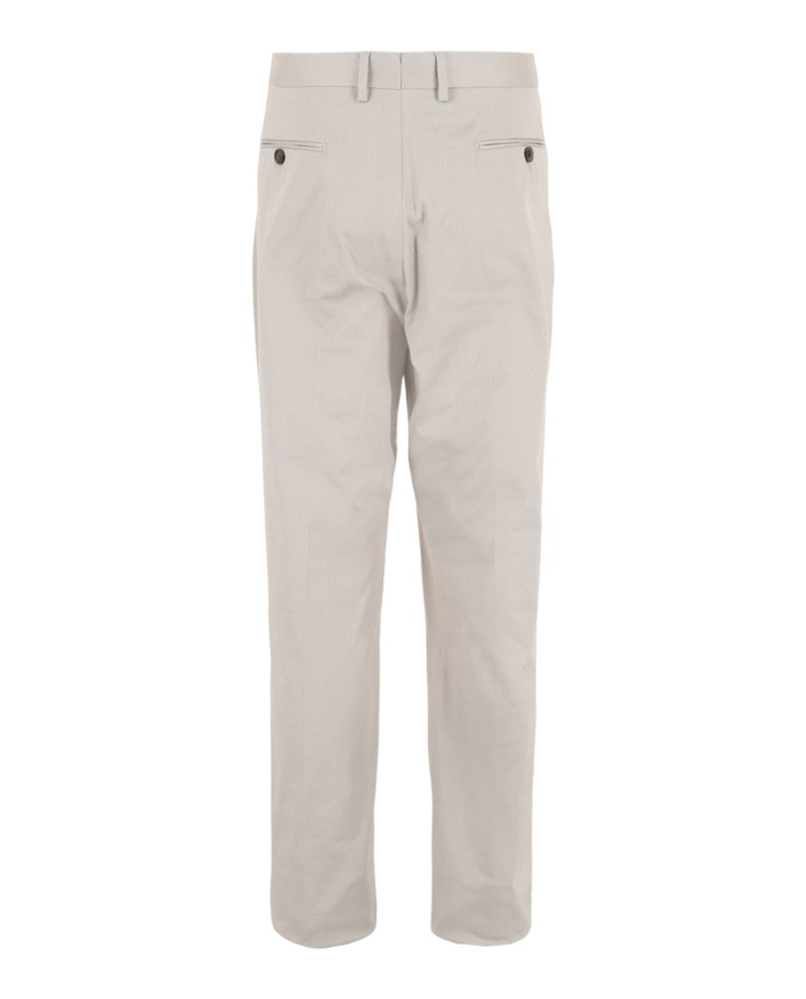 Ferragamo Mid-Rise Regular-Fit Chino Pants With Functional Pockets