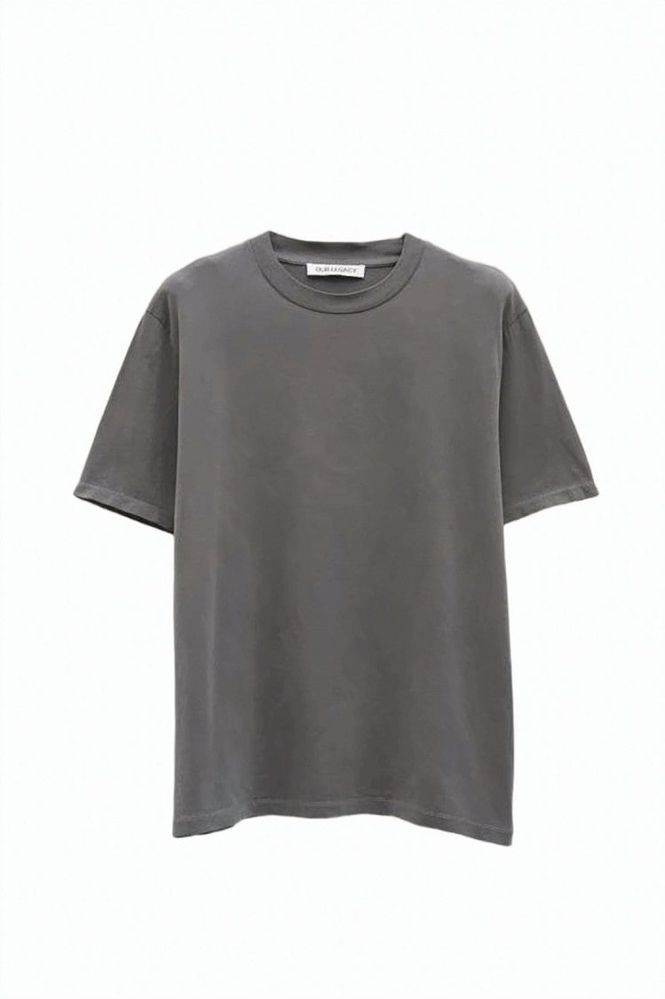Our Legacy Boxy-Fit Short Sleeve T-Shirt With Crew Neckline