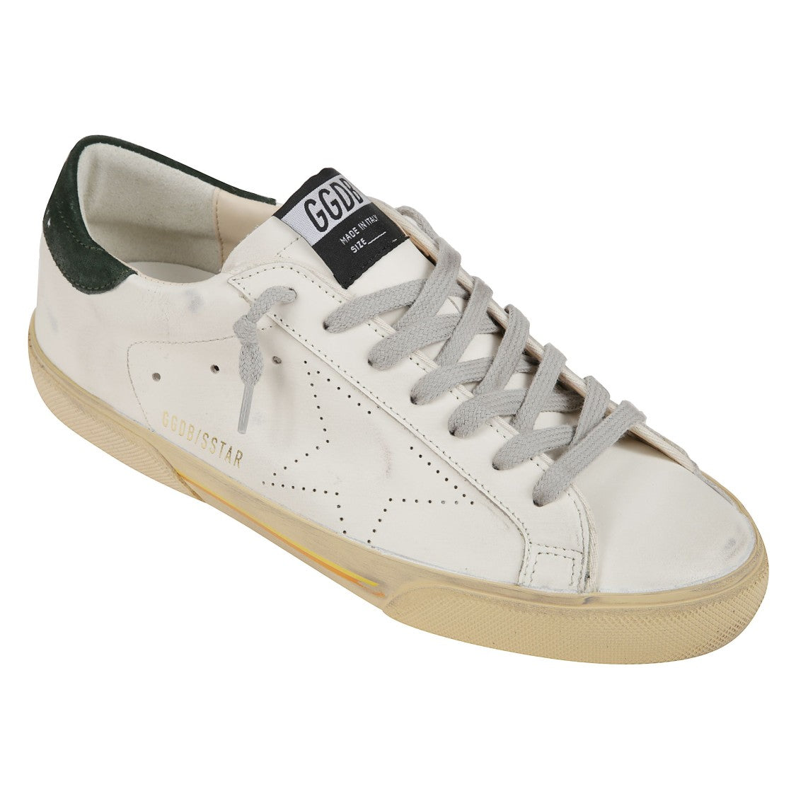 Golden Goose Iconic White Leather Sneakers