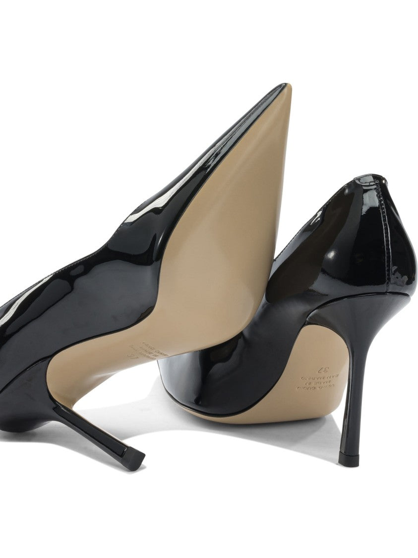 Ninalilou Glossy Patent Leather Heeled Shoes