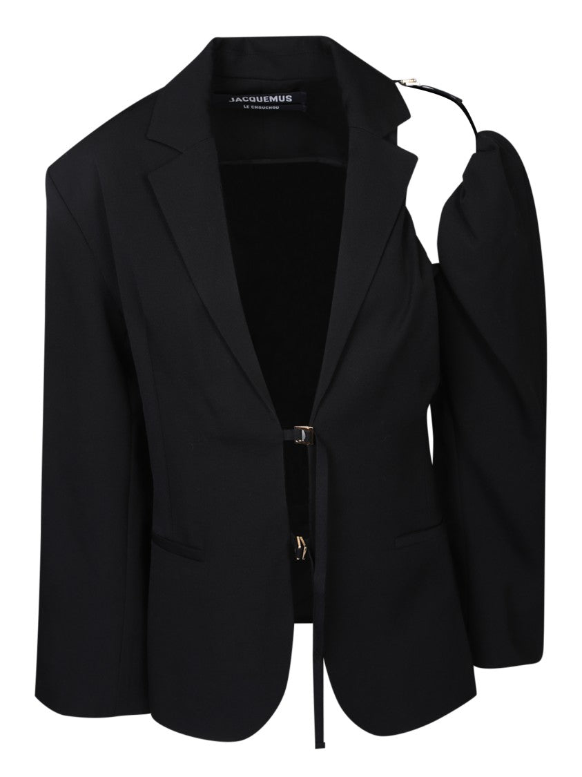 Jacquemus Asymmetric Sleeve Blazer