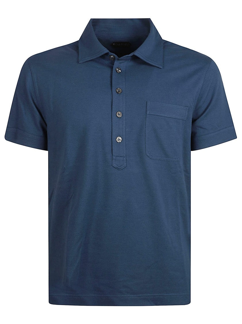 Tom Ford Classic Blue Polo Shirt